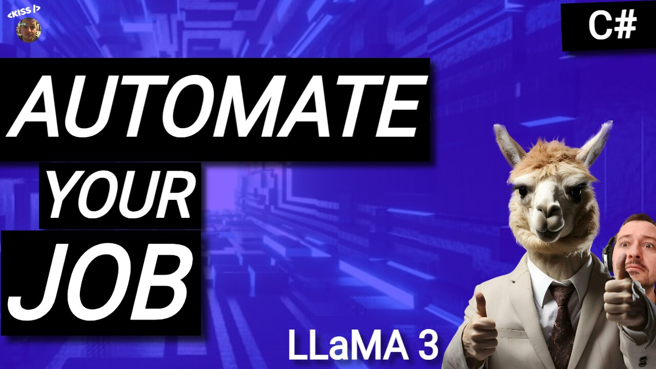 A.I. Assistant LLaMA 3 with Blazor & C# .NET