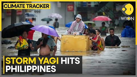 Tropical storm Yagi kills at least 13 in Philippines | WION Climate Tracker