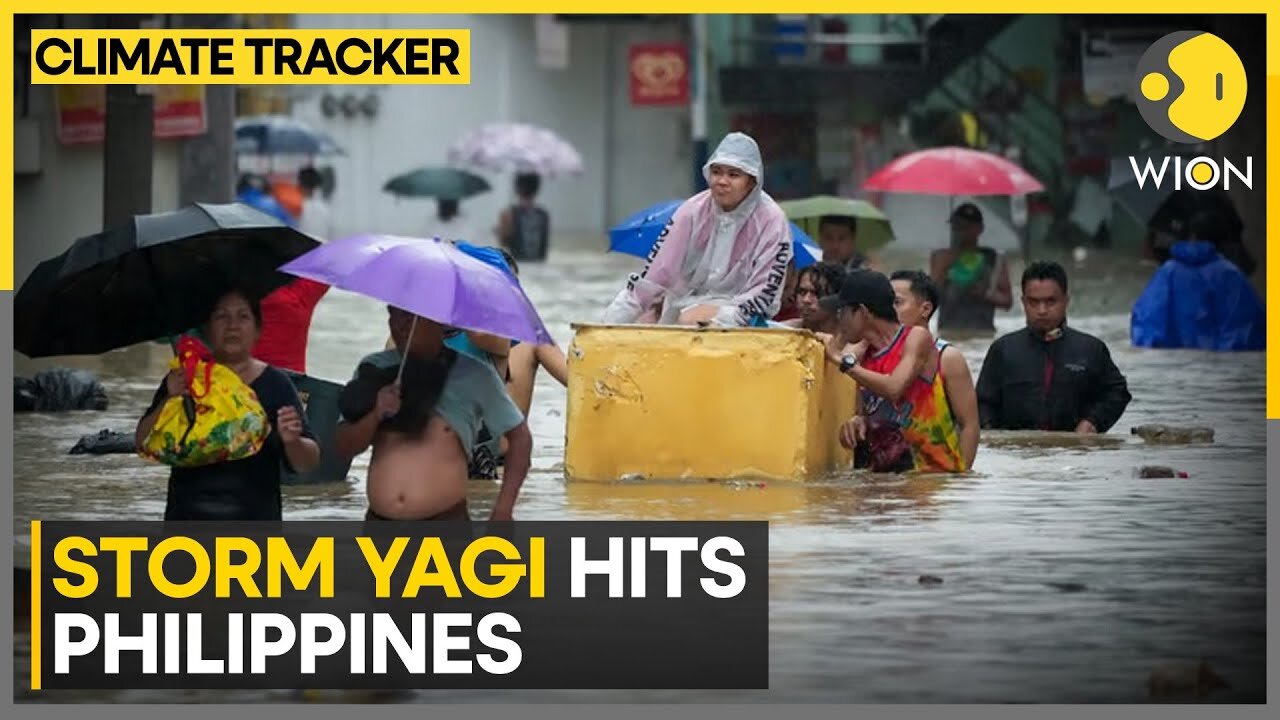 Tropical storm Yagi kills at least 13 in Philippines | WION Climate Tracker