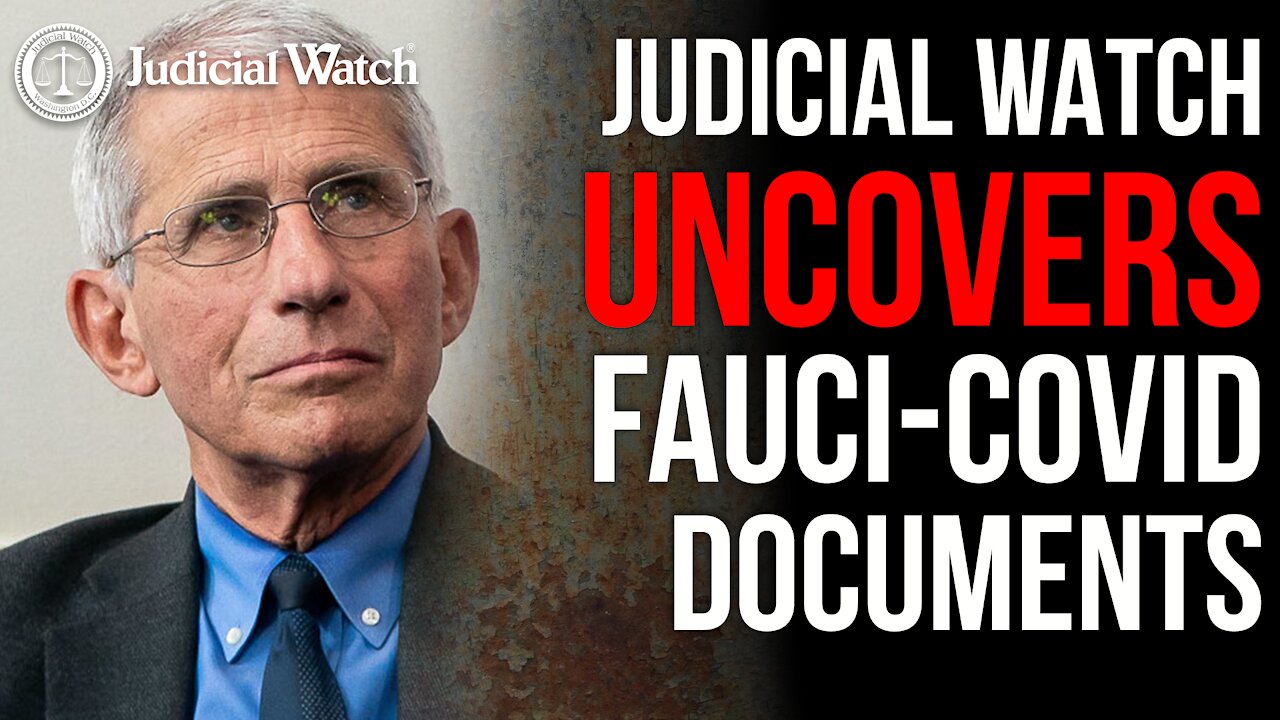 Fauci Caught?