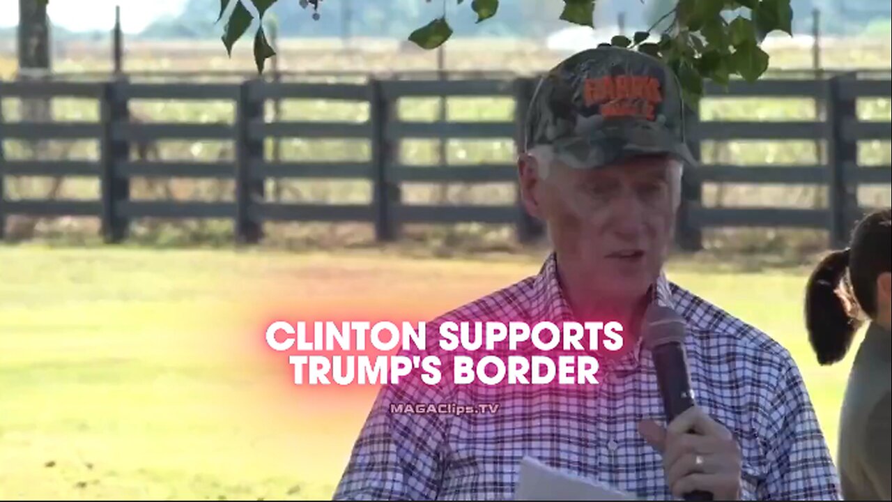 Bill Clinton Favors Trump's Border Policy