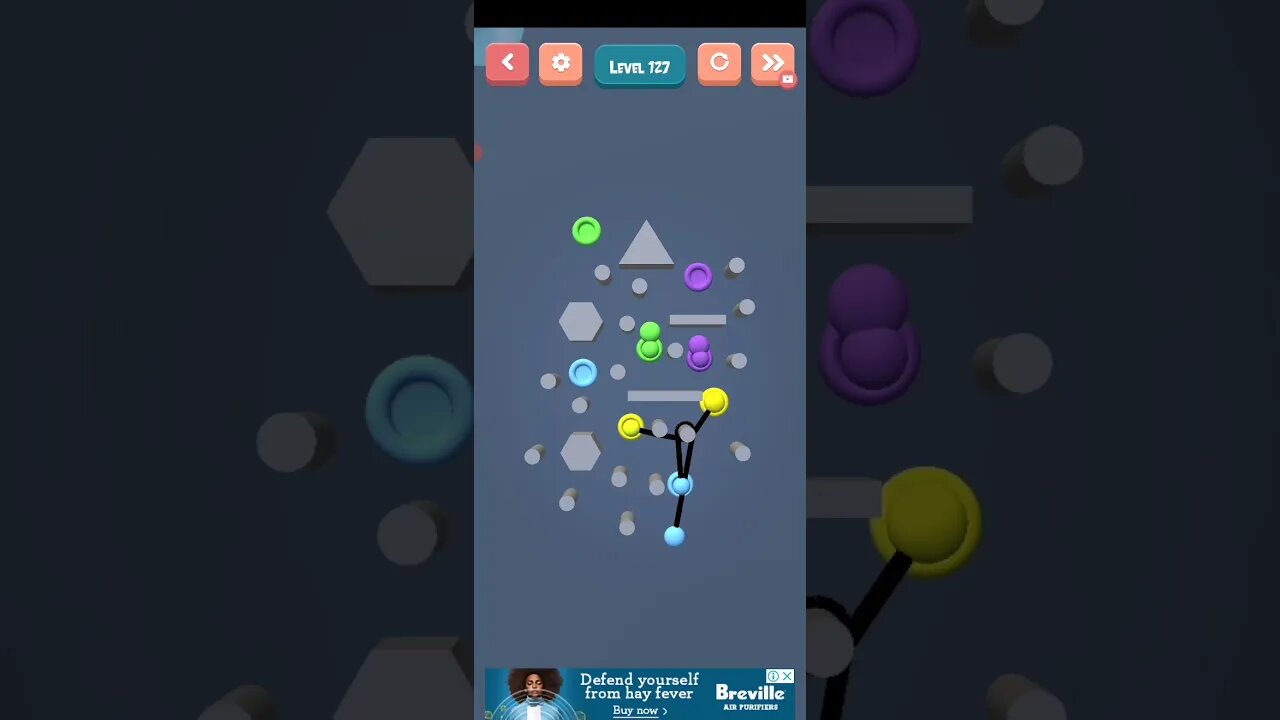 Color Rope Puzzle - Level 127