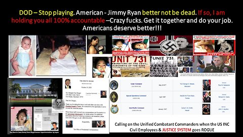 DOD – Stop playing. American - Jimmy Ryan better not be dead.