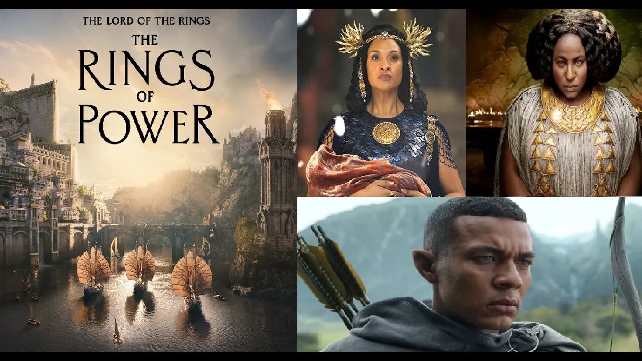 Proud Tokens IN The Rings of Power Talks Racist Backlash ft. The Black Queen, Elf & Dwarf