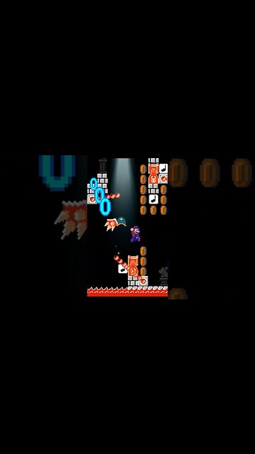 How to fail an auto level #supermariomaker2 #supermariobros #fail