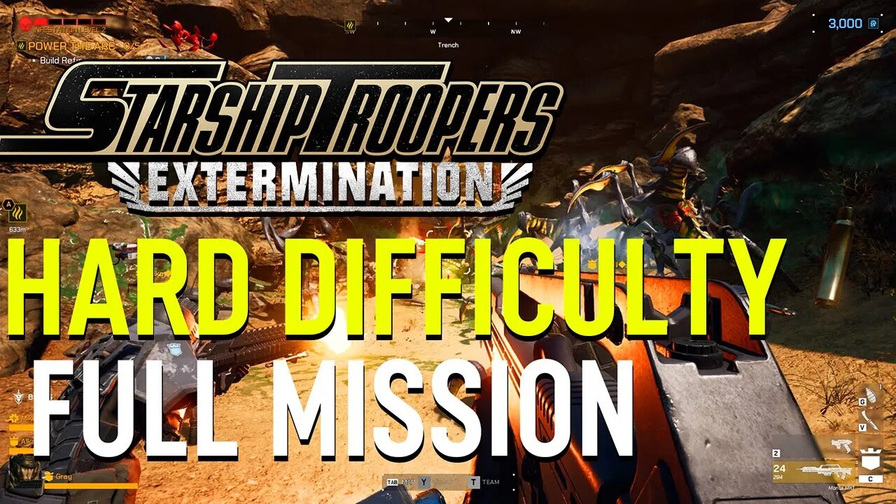 Starship Troopers: Extermination – Hardest Difficulty CRUSHED!