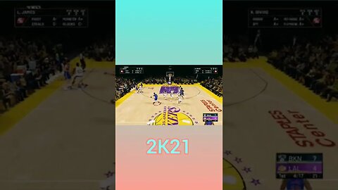 Which 2k Was Your Favorite?????? #shorts #basketball #nba #2k #youtubeshorts