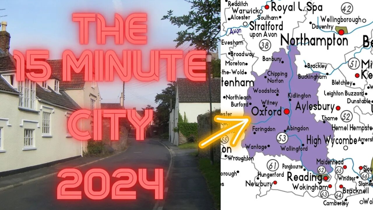 THE 15 MINUTE CITY IS NOW REAL!!!!