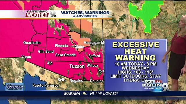 April's First Warning Weather July 24, 2018