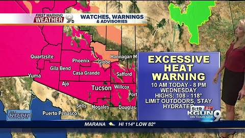 April's First Warning Weather July 24, 2018