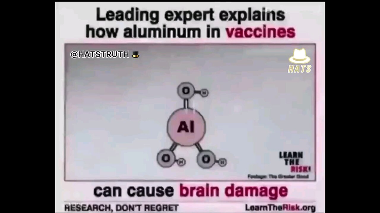 Leading expert explain how aluminum in vaccine can cause brain damage. Subscribe for more