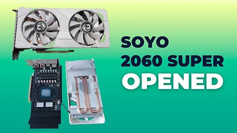 SOYO 2060 Super opened up