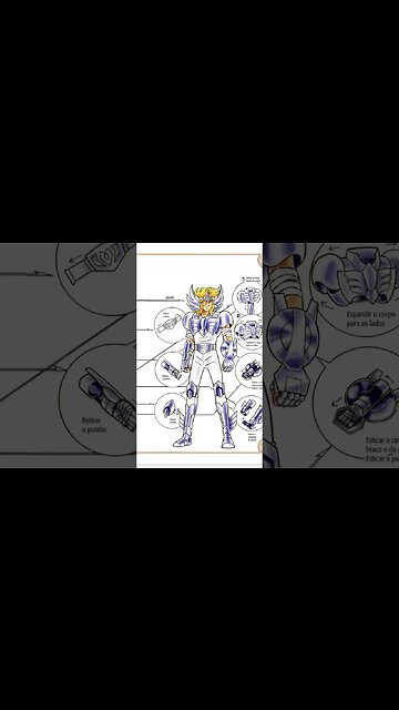 Os Cavaleiros Do Zodíaco - 2ª Armadura De Cisne - Hyoga [Pause o Vídeo Caso Não Consiga Ler]