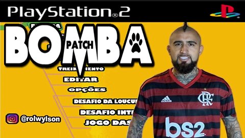 BOMBA PATCH 2022 PS2 BRASILEIRÃO 100% ATUALIZADO LANÇAMENTO EDITOR ROLWYLSON