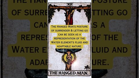 TAROT- THE HANGED MAN- A Closer Look #shorts #inspiration #tarot