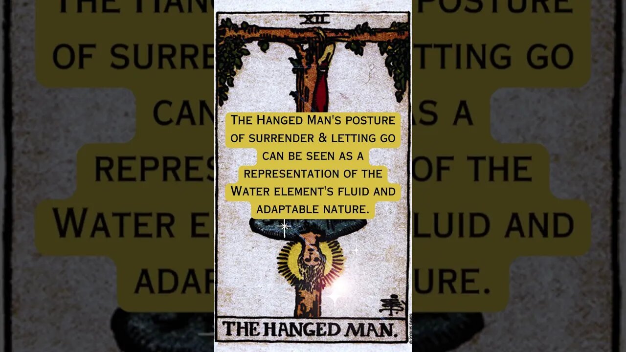 TAROT- THE HANGED MAN- A Closer Look #shorts #inspiration #tarot