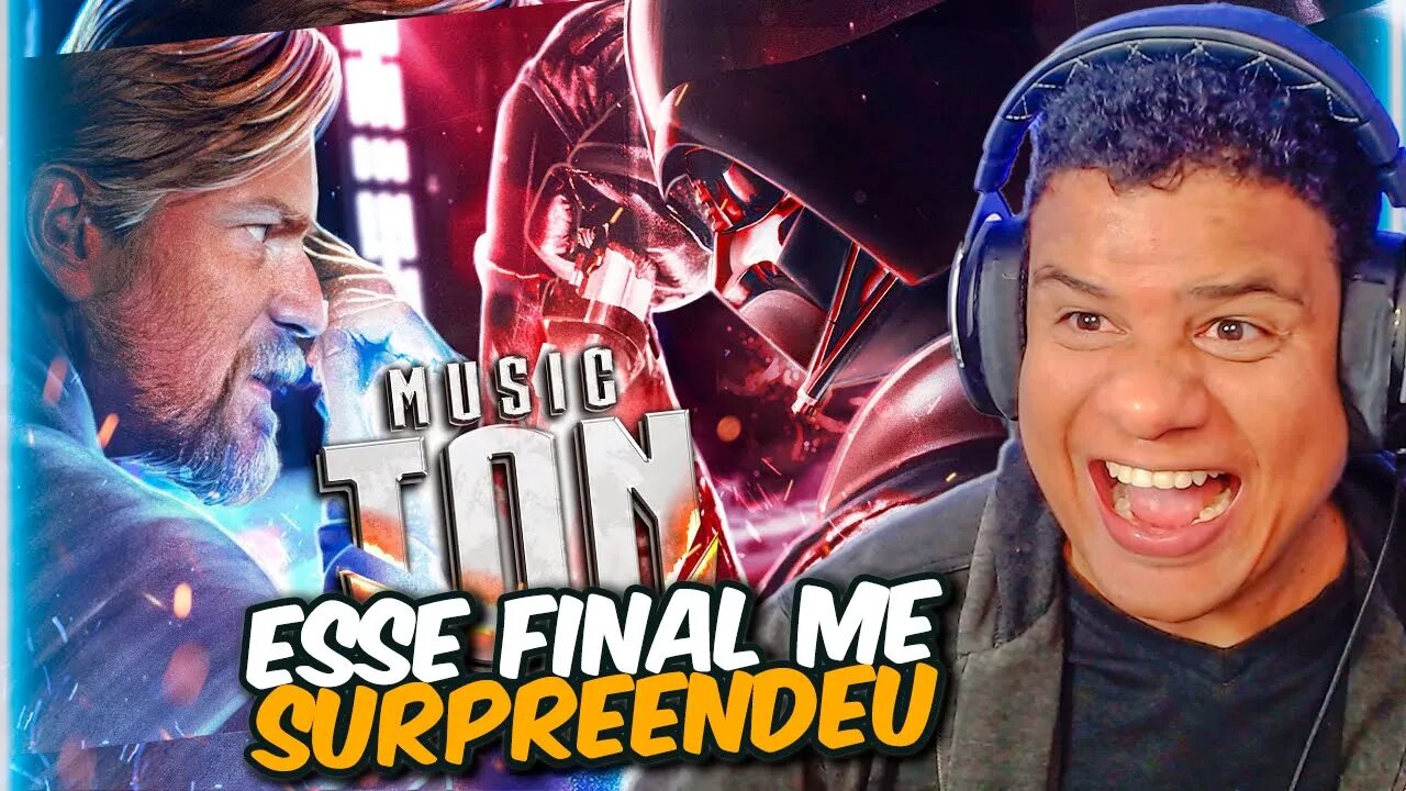 REAGINDO a Luz e Escuridão | Darth Vader Vs Obi-Wan (Star Wars) | Papyrus da Batata| React Anime Pro