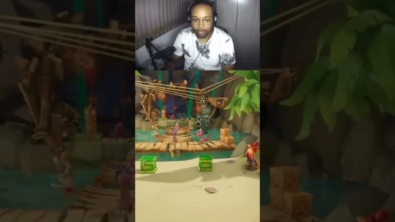 QUE FASE LINDA! | Crash Bandicoot 4 It's About Time #crashbandicoot #shorts