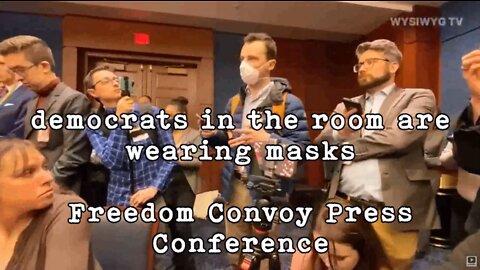 Freedom Convoy Press Conference 2022