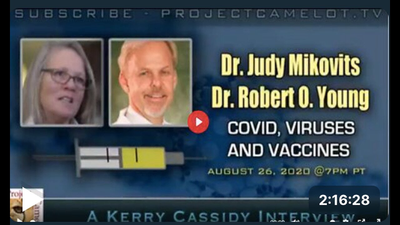 DR. JUDY MIKOVITS AND DR. ROBERT YOUNG - COVID, VACCINES AND VIRUSES