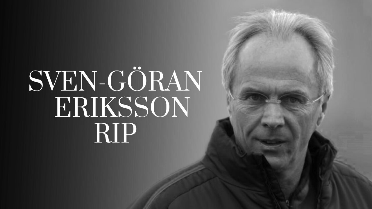 Sven-Göran Eriksson, England’s first overseas manager, passes away aged 76