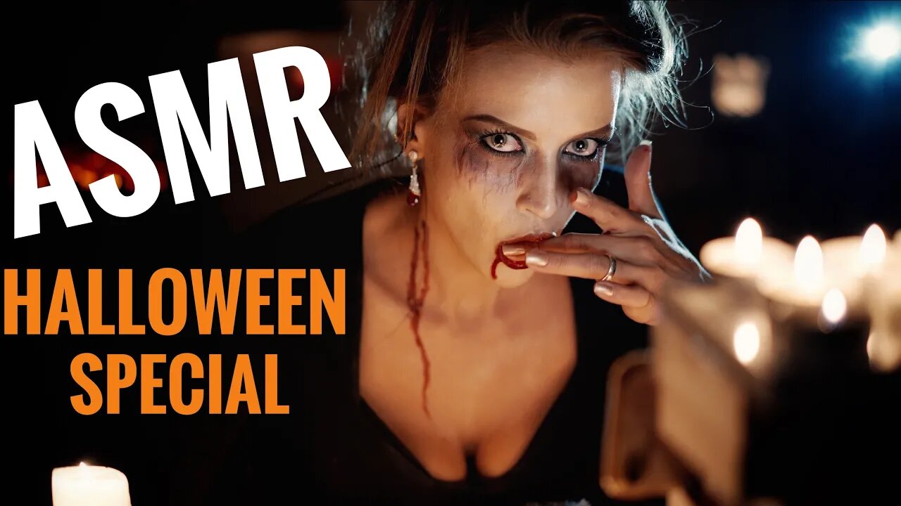 ASMR Gina Carla 🎃 🧛🏻♀️ Happy #Halloween! Very Personal Attention Vampire Special!
