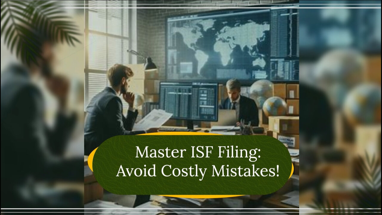 Demystifying ISF Filing: How Customs Brokers Simplify the Process