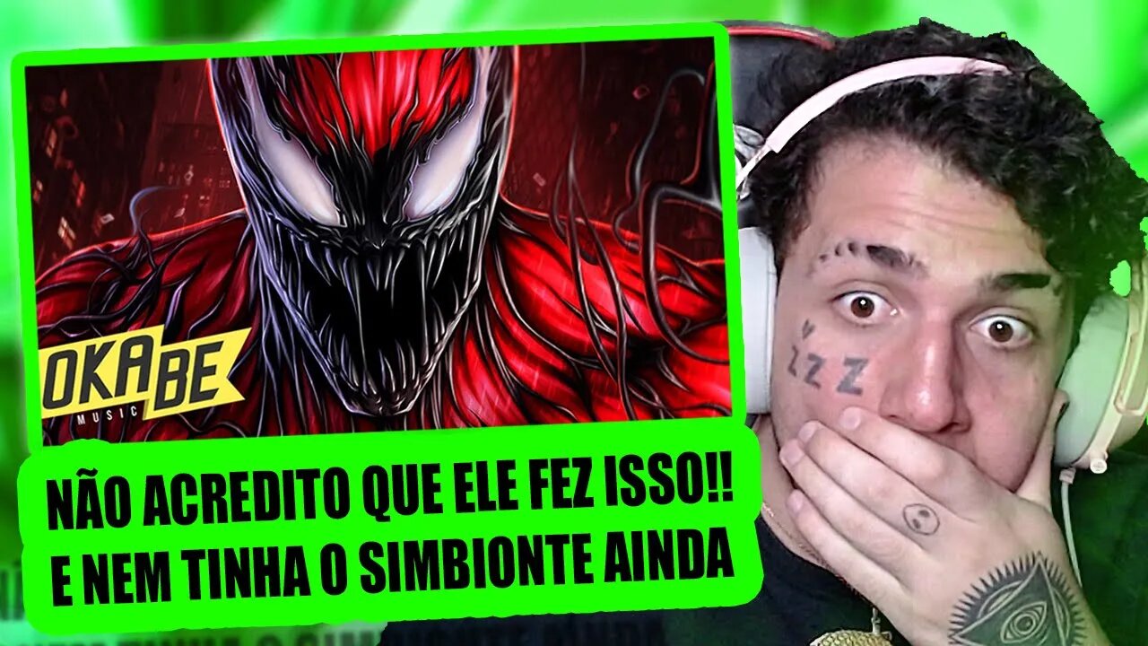 (MAIS FORTE QUE VENOM?) Carnificina - Carnificina Absoluta | Okabe | React - Léo Muriel