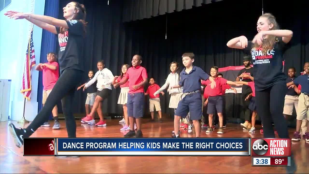 New program sponsored by DEA uses dancing to keep kids off drugs