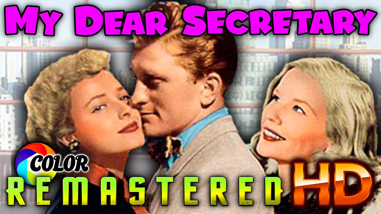 My Dear Secretary - FREE MOVIE - Starring Kirk Douglas