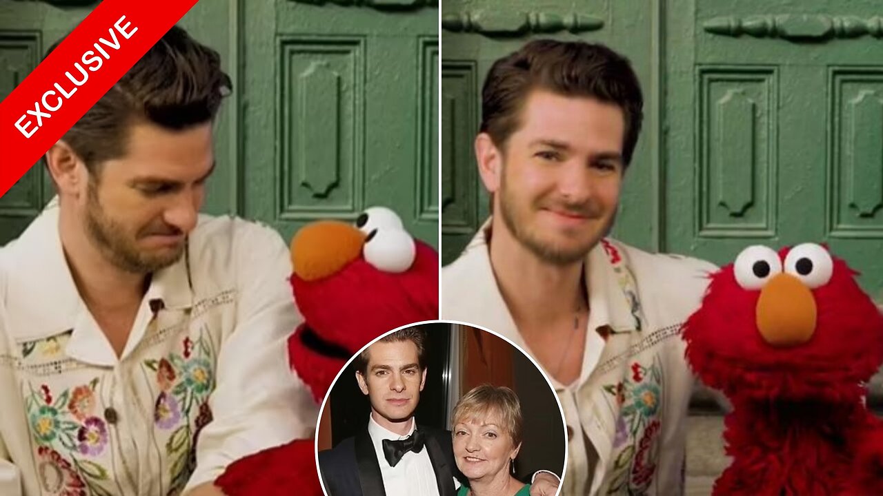 Andrew Garfield Opens Up to Elmo About Grieving His Late Mom: 'Sadness Is Kind of a Gift'