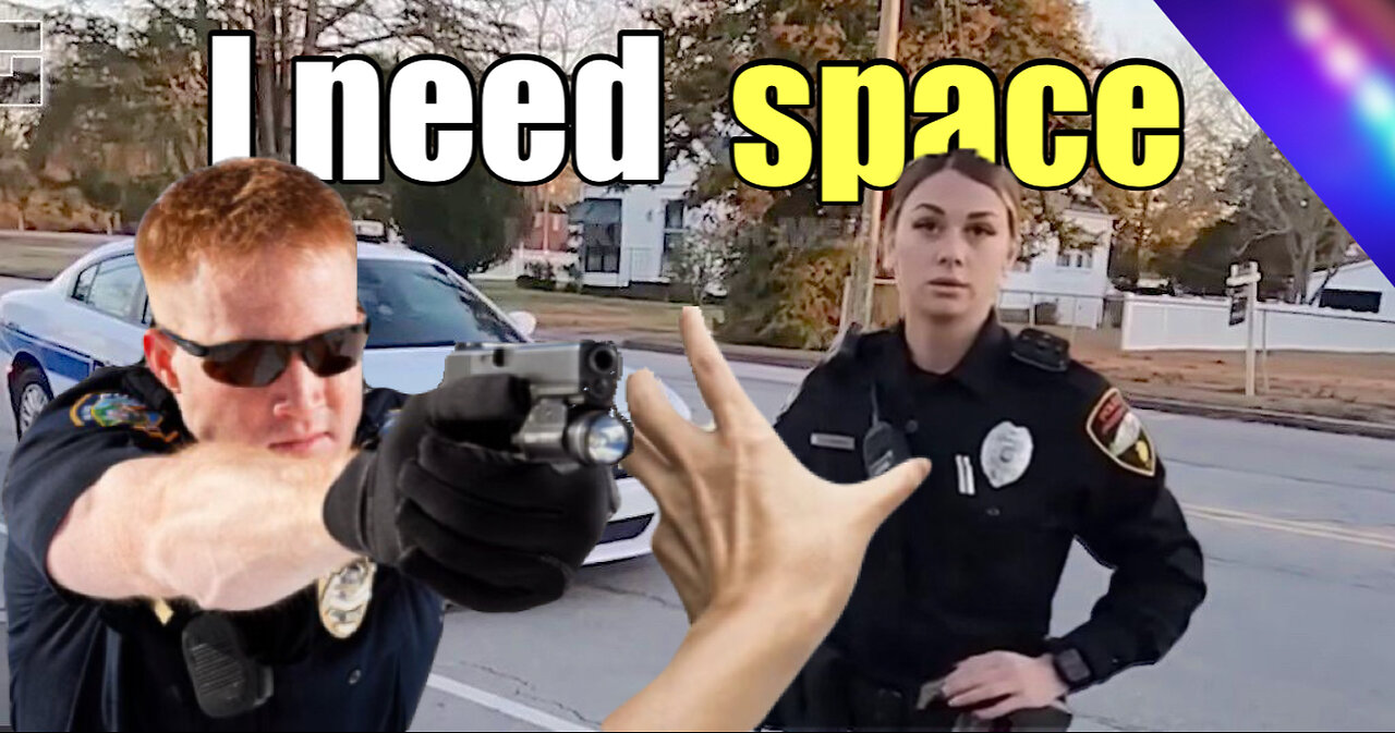 You need to BACK OFF!!// You're SUSPICIOUS you're wearing ALL BLACK with MULTIPLE CAMERAS.....