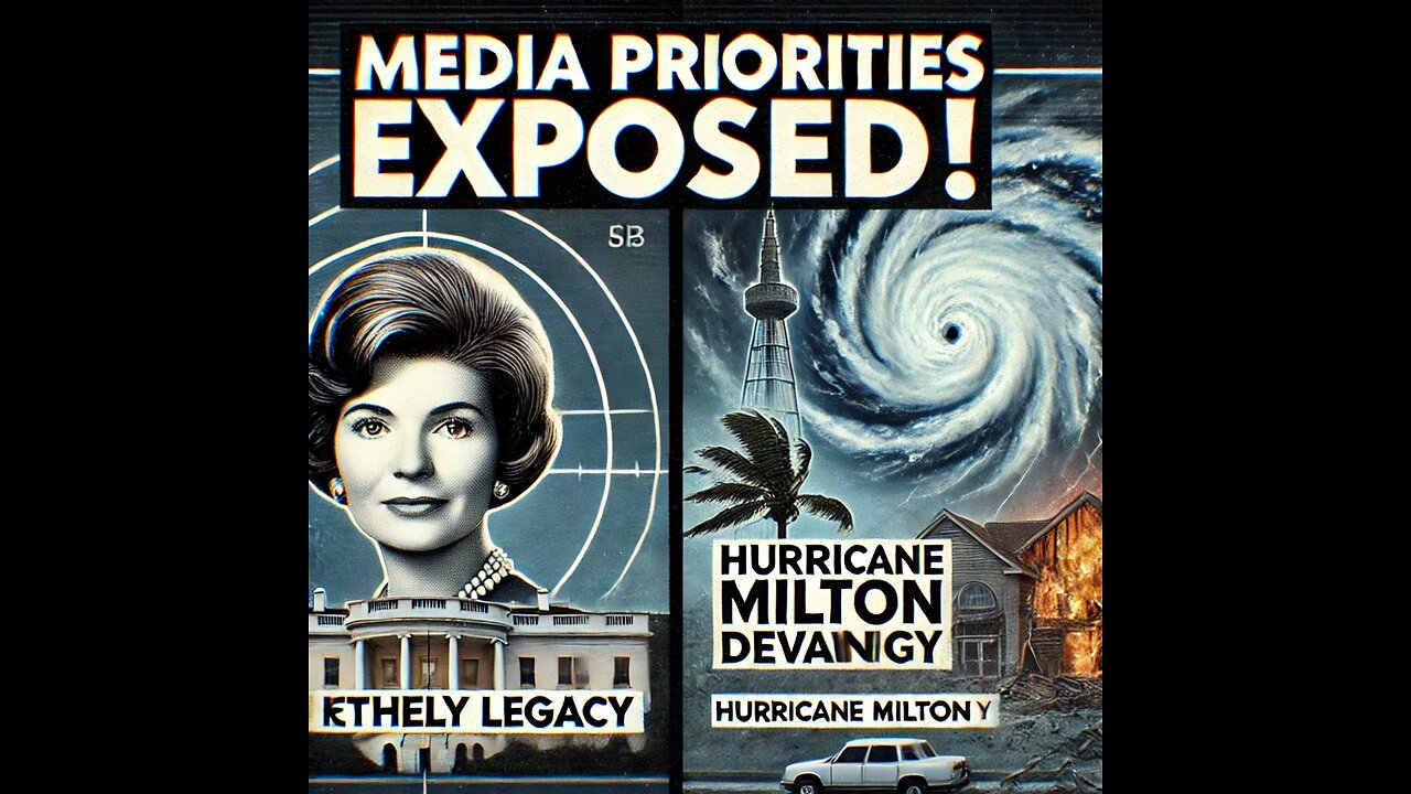 Media Hypes Kennedy Legacy While Ignoring Hurricane Milton's Destruction: Exposing Their Priorities