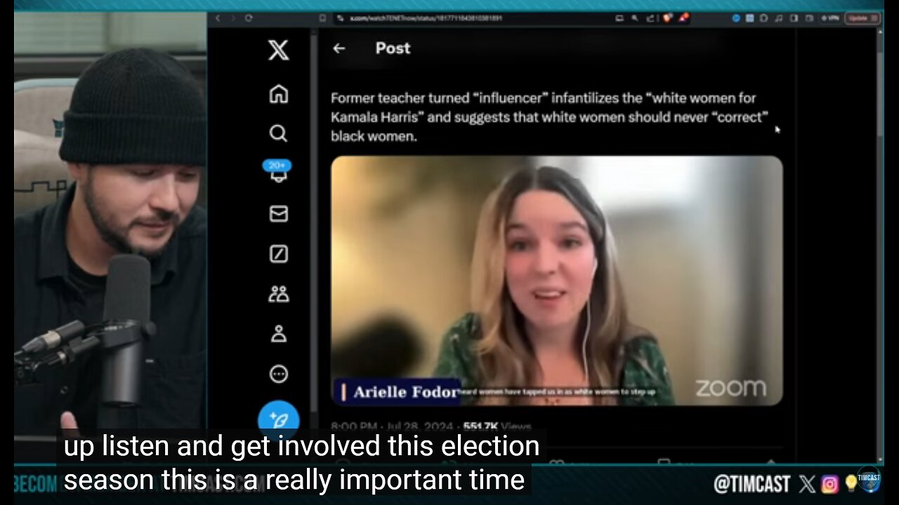 Kamala CRINGE FEST, 164,000 White Women Host Call DEMANDING You CHECK YOUR PRIVILEGE And Vote Dem