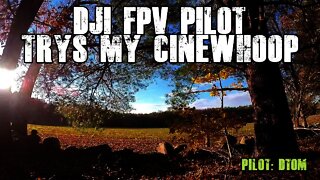 Letting a DJI FPV Pilot try the Happymodel Cine8