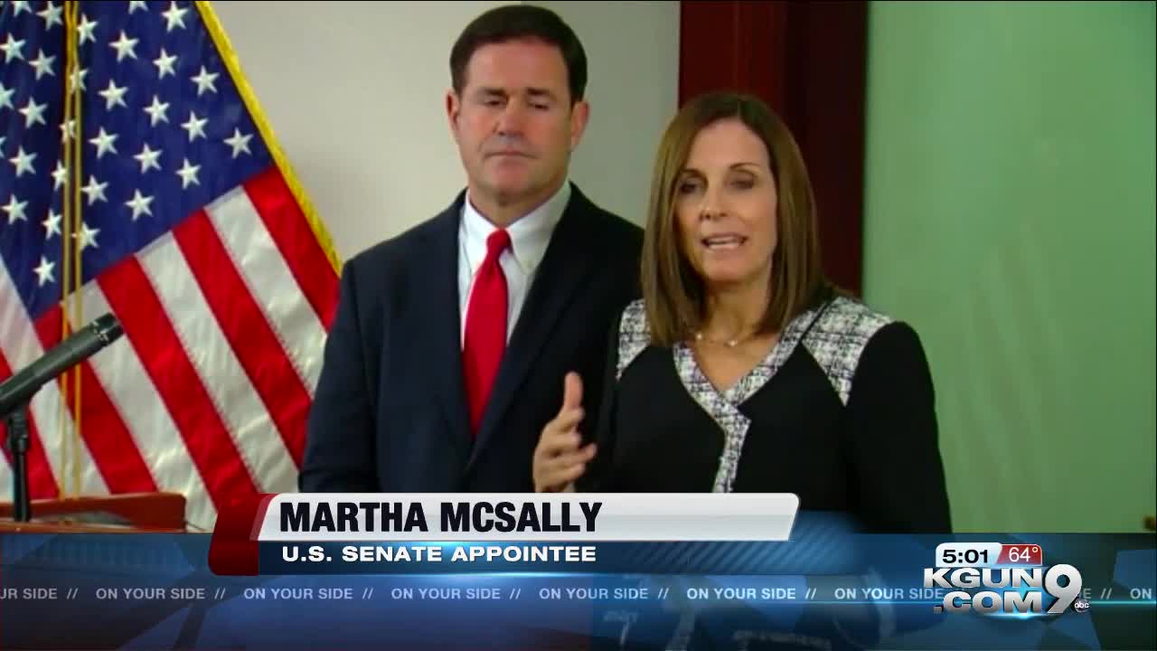 McSally appointed to U.S. Senate