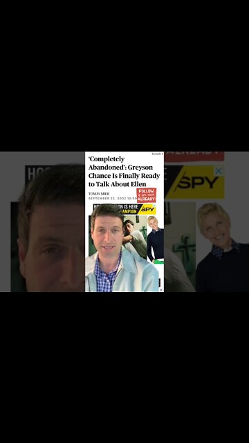 Ellen Accused of Cruelty Again.. Greyson Chance Speaks Out!