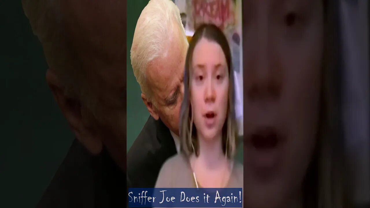 Greta Thunberg And Sniffer Joe Biden