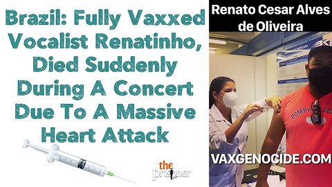 Brazil: Fully Vaxxed Vocalist Renatinho