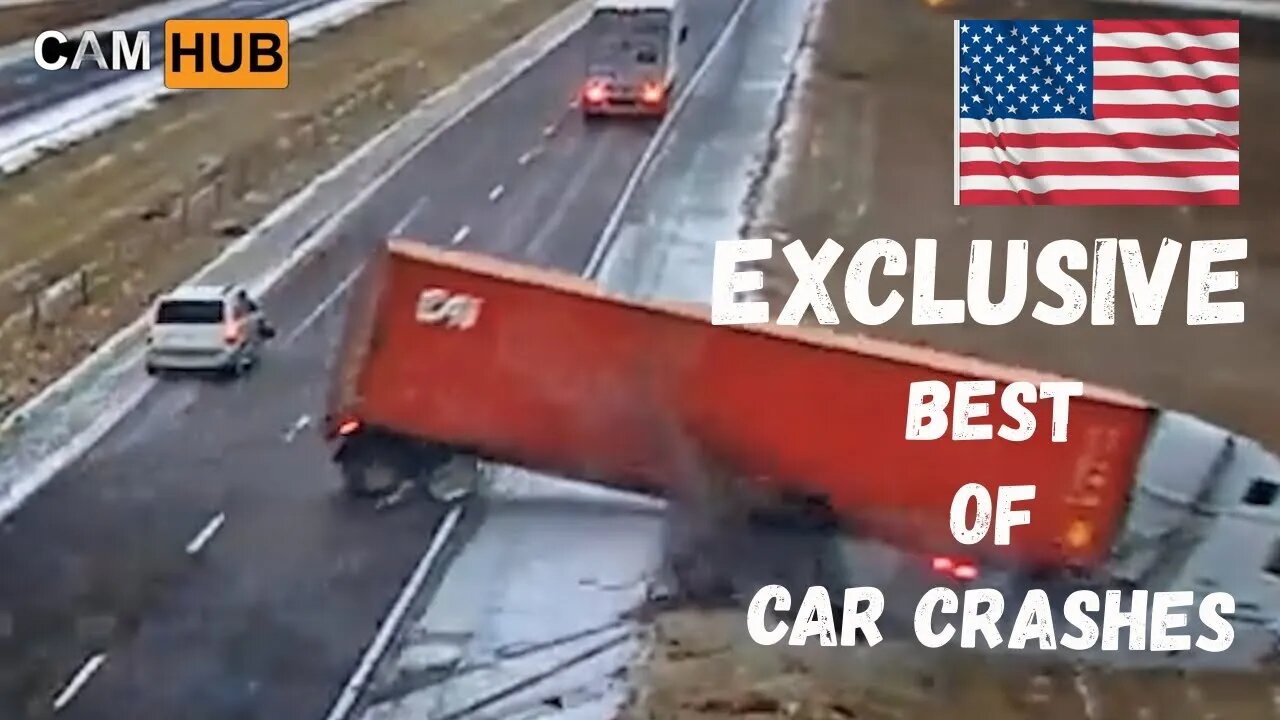 Car Crash Compilation WORLD #82 Extreme Dangerous!