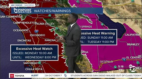 ABC 10News Pinpoint Weather with Weather Anchor Moses Small