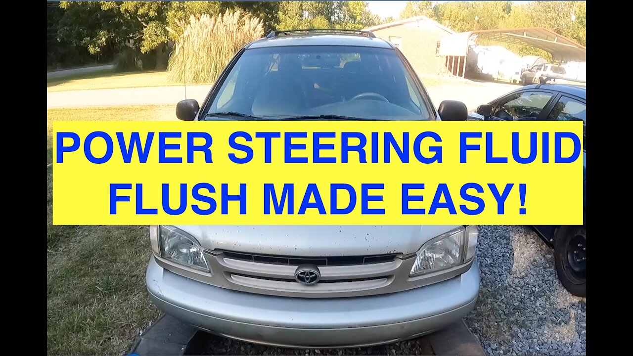 Toyota Sienna Power Steering fluid flush