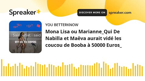 Mona Lisa ou Marianne_Qui De Nabilla et Maëva aurait vidé les coucou de Booba à 50000 Euros_