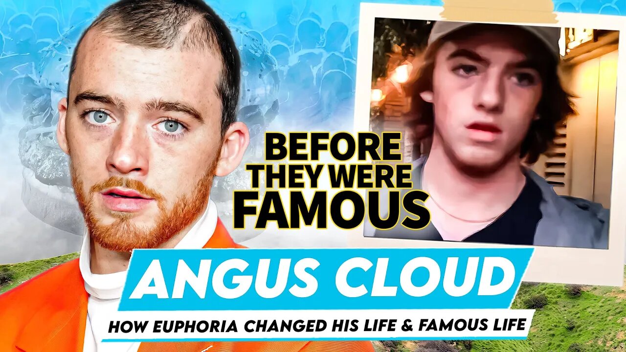 Angus Cloud | Before They Were Famous | How Euphoria Changed His Life