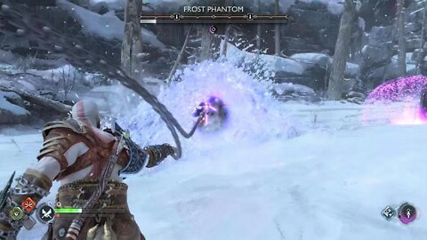 God of War Ragnarok Frost Phantom Boss Battle