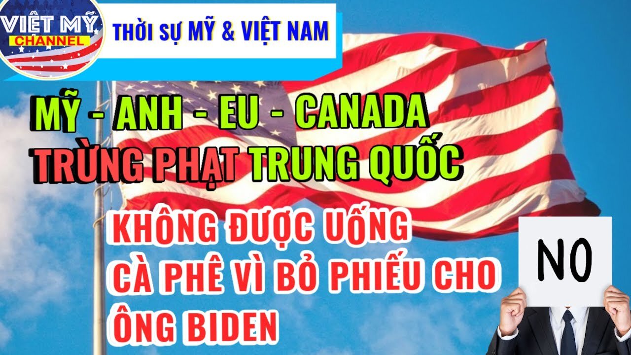 Hót nè, chủ tiệm cafe không bán cho ai đã bỏ phiếu cho Biden! TQ bị các cường quốc trừng phạt