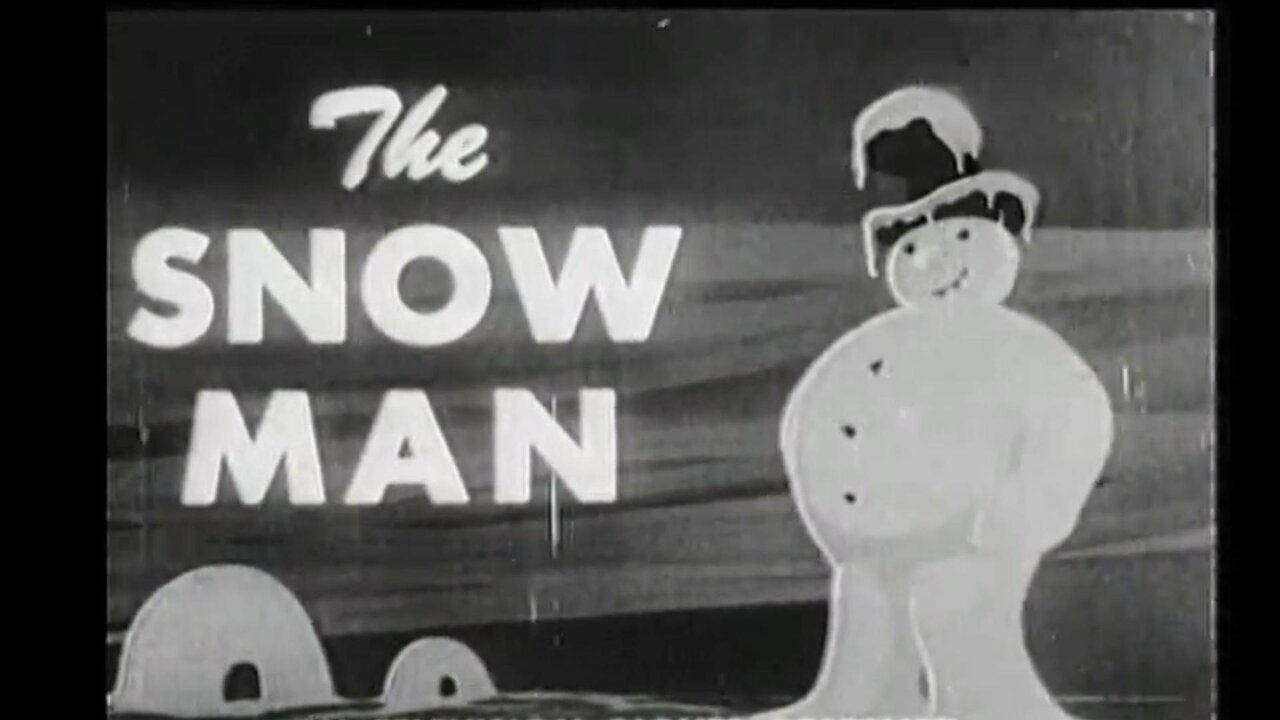 Ted Eshbaugh Fantasies | The Snow Man (1932) | Animated Short Film