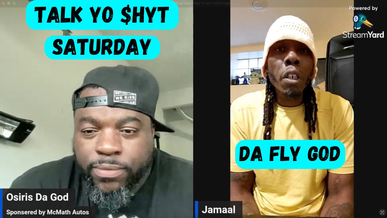 Talk Yo $hyt Saturday: Da Fly God Jamaal Unpacks Wild Conspiracies on Diddy, Trump & Kamala Harris!🤯