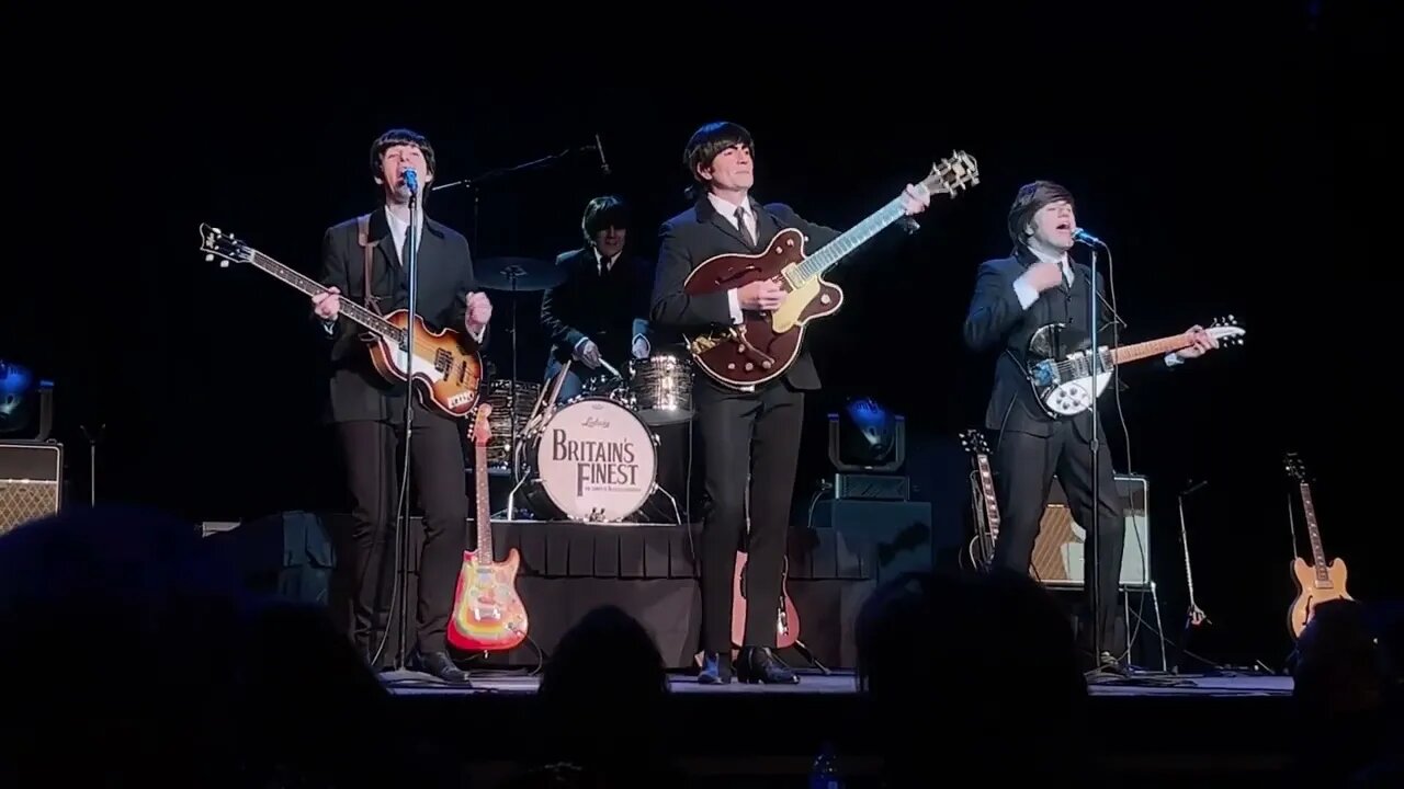 Britain’s Finest: Beatles Tribute Band Please Please Me, I Want To Hold Your Hands & All My Loving