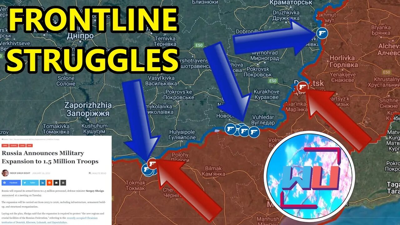 Ukraine Struggling To Advance | Russia's 1.5 MILLION Army?